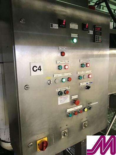 Used Fairfield 500 Gallon Jacketed Full Vacuum Mixer with Contra Rotating Scrape Wall Agitator and Bottom Moued High Shear Mixer