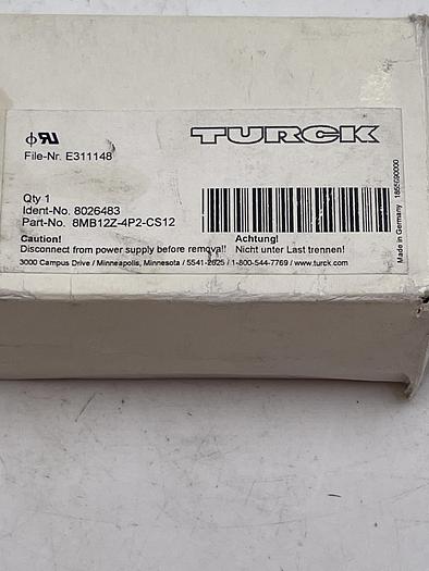 Turck 8MB 12Z-4P2-CS12