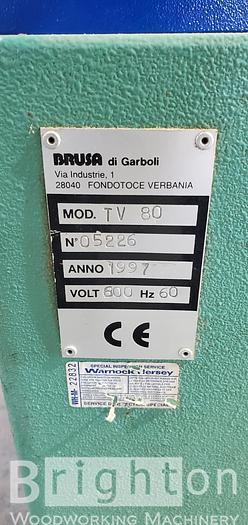 Used 1997 Brusa & Garboli TV-80 Used Round Rod millingmachine.