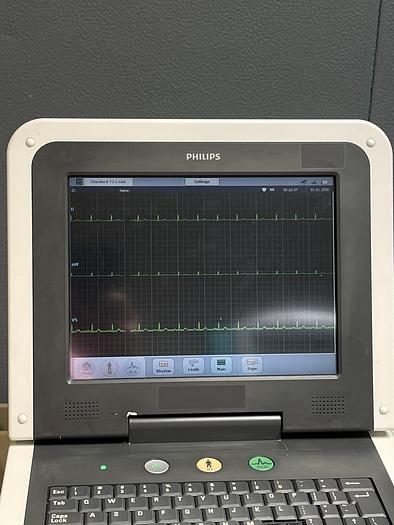 Gebraucht Philips PageWriter TC50 EKG Gerät auf Trolley