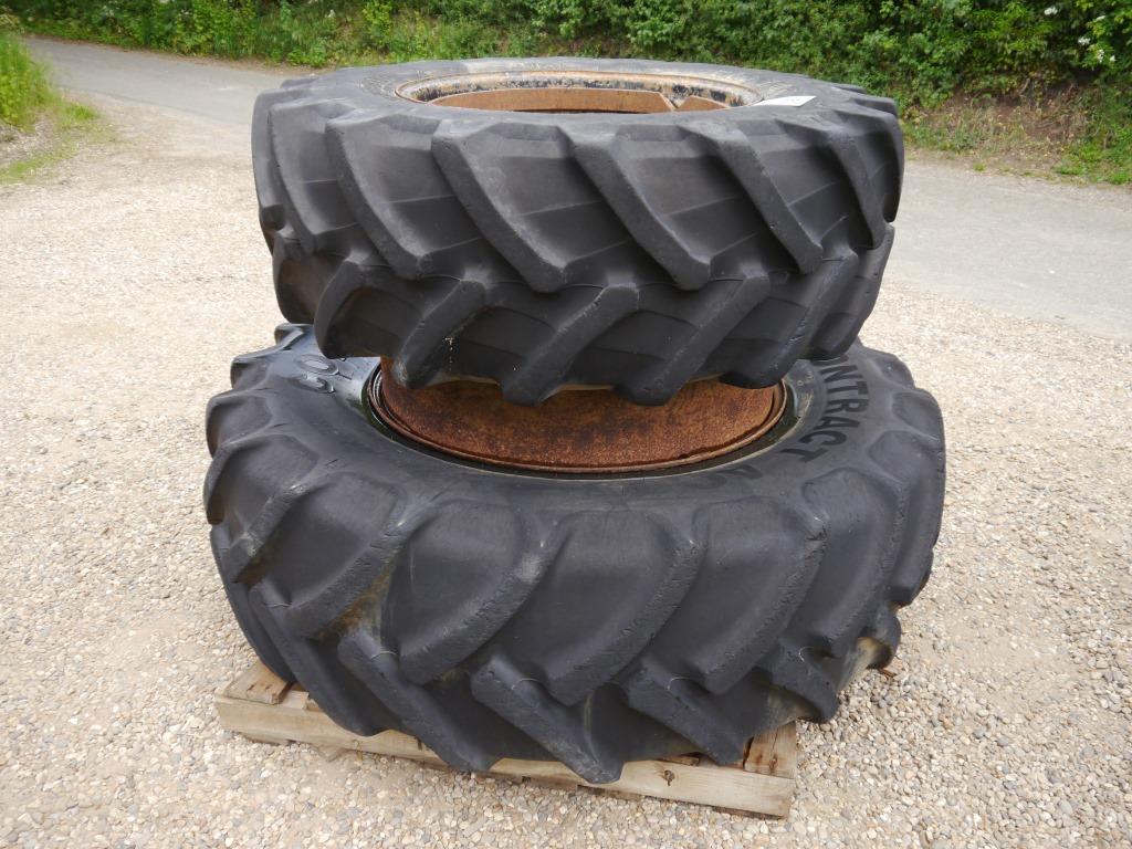 Used Dual Wheels and Tyres