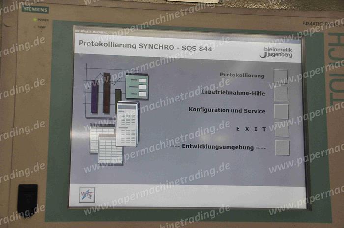 Gebraucht (CVC-143) - Cross Cutter Jagenberg Synchro 2200mm
