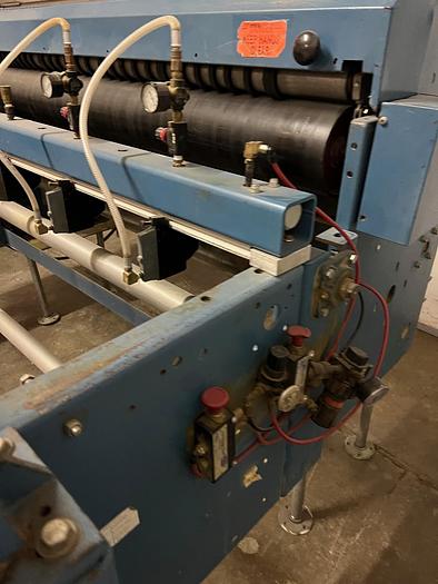 Used 60" ROSENTHAL SHEETER MODEL WA-S-5-HUBUBAAA-24 W/ SCORE SLITTING - PENDING SALE