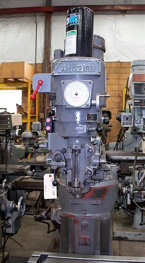 Used Alliant Vertical Milling Machine