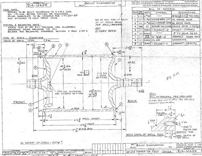 Used BLACK CLAWSON #24870