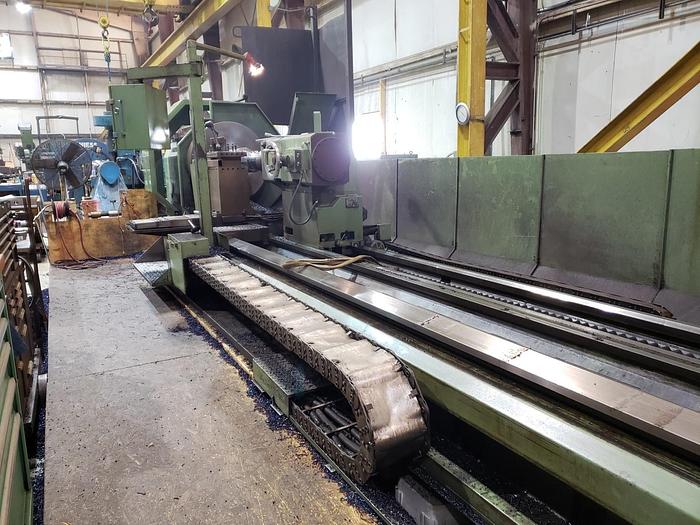 Used 1984 Dianichi CNC Lathe, Model M112/M152, 58" x 236", 500 rpm, 50 hp, Fanuc CNC ID17633