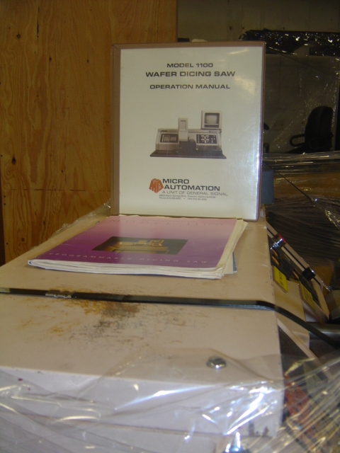 Used Micro Automation   M-1100 Programmable Dicing Saw