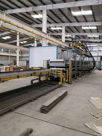 Used 1400mm (55") Manni and Cannon Polyurethane Panel Line: RF-203