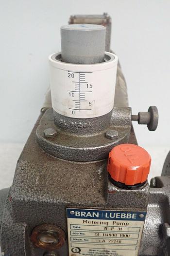 Used Bran-Luebbe Type N-P 31 Metering Pump