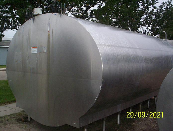 Used Mueller 6000gallon Milk Tank for Sale in Fullerton, Nebraska