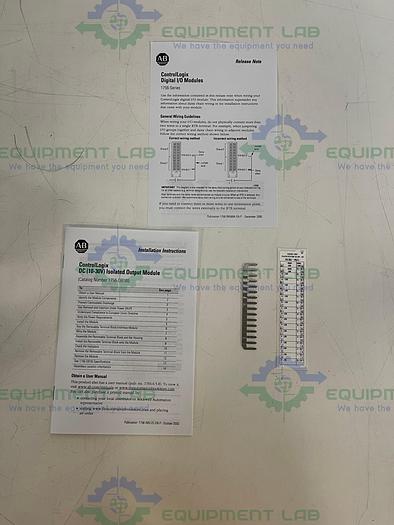 Allen Bradley 1756-OB16I Control Logix  Series A DC Output Module F/W Rev 2.1
