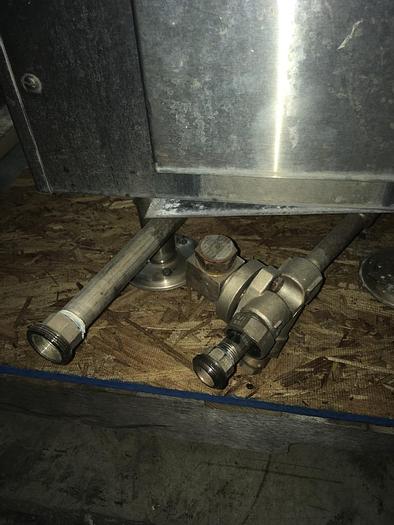 Used CLEVELAND RANGE #MKDL-60-T, 60 GAL. TILTING COOKER/MIXER "DIRECT" STEAM KETTLE, (#825)