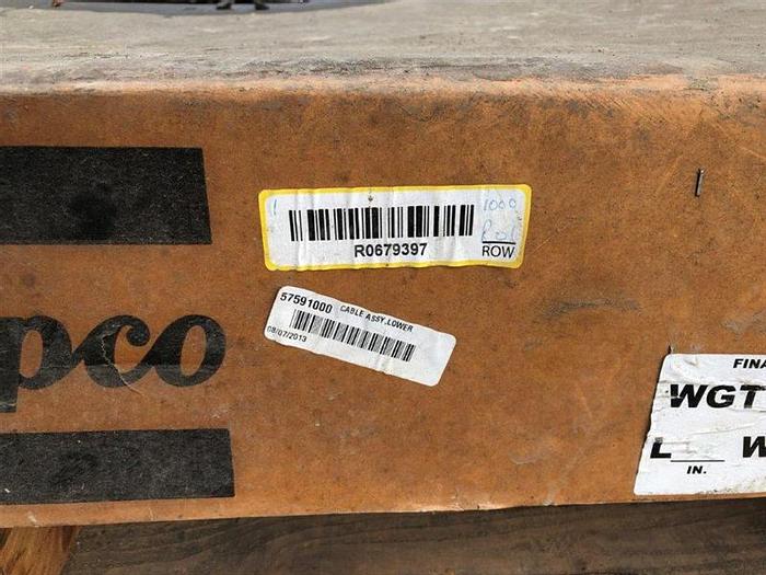 Epiroc (Atlas Copco) Lower Cable - 57591000