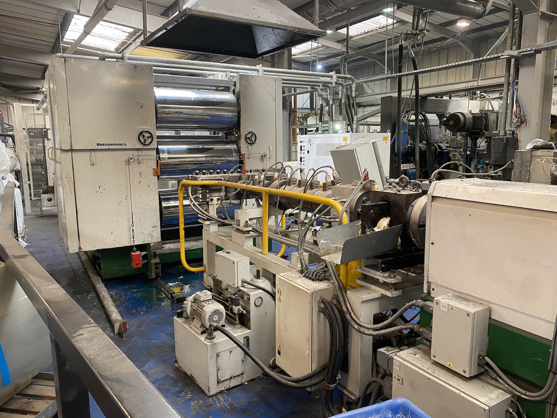 Refurbished 1995 Battenfeld Gloenco Extrusion Line