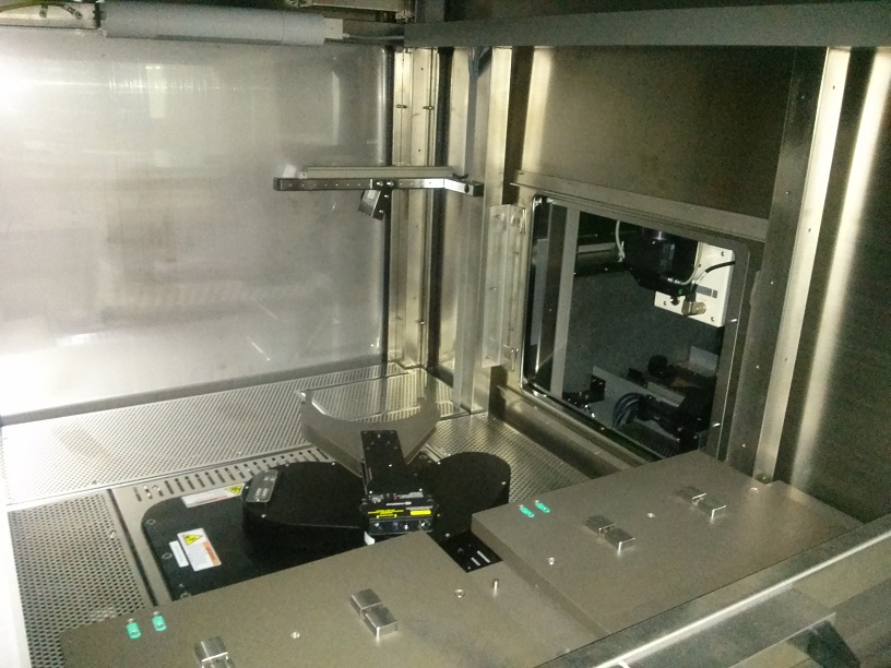 Used ICOS WI-2200 LED Wafer Surface Inspection & MH-200 Wafer Handler system