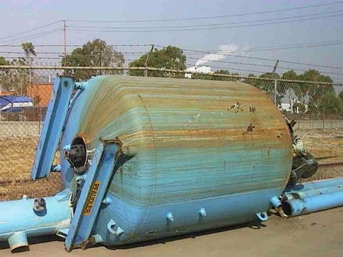 Used Reactor, 2,000 Gallon, Glass Lined, 100 PSI, Jkt, Agit, Pfaudler, #S633150