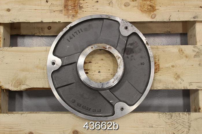 Used Sulzer APT32-2B Pump 13" Diameter Stainless Steel Suction Side Plate #43662