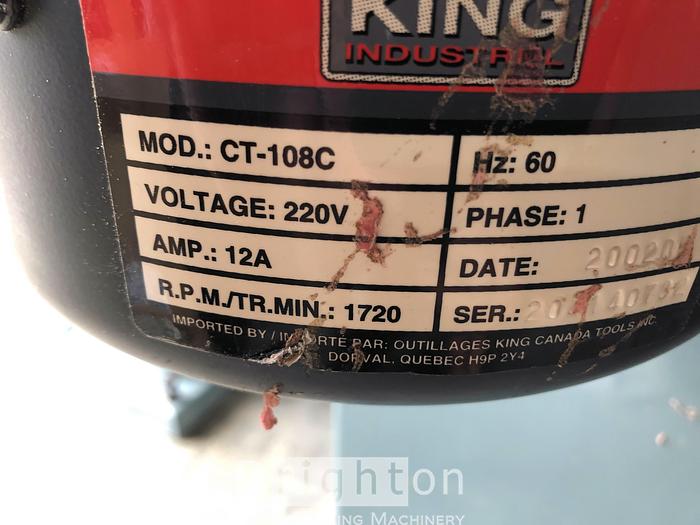 Used 2002 King CT-108C Used Edgesander