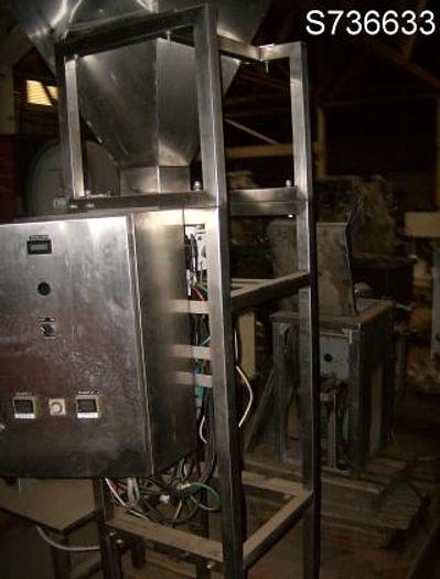 Used Filler, Bag, Rotary, 4 Station, S/st, Vibratory Feeder #S736633