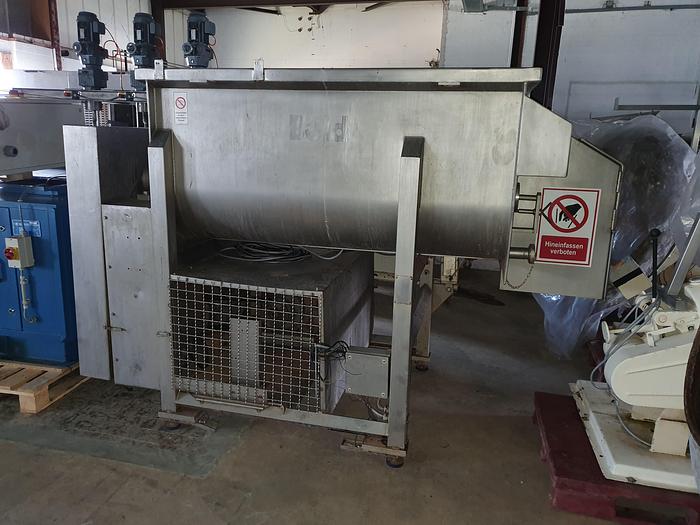 Gebraucht Doppelwellenmischer BOLDT Type BFMI 1600, Baujahr 2000, ca. 1000 Ltr. Nutzinahlt