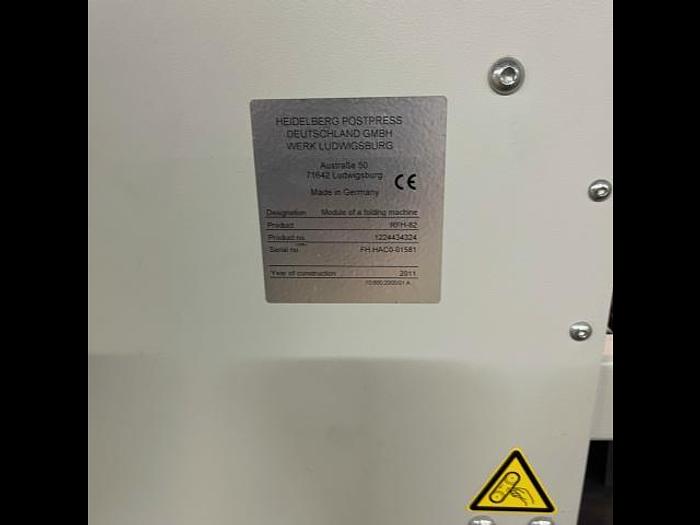 D'occasion 2011 HEIDELBERG STAHLFOLDER TH82 4/4/2