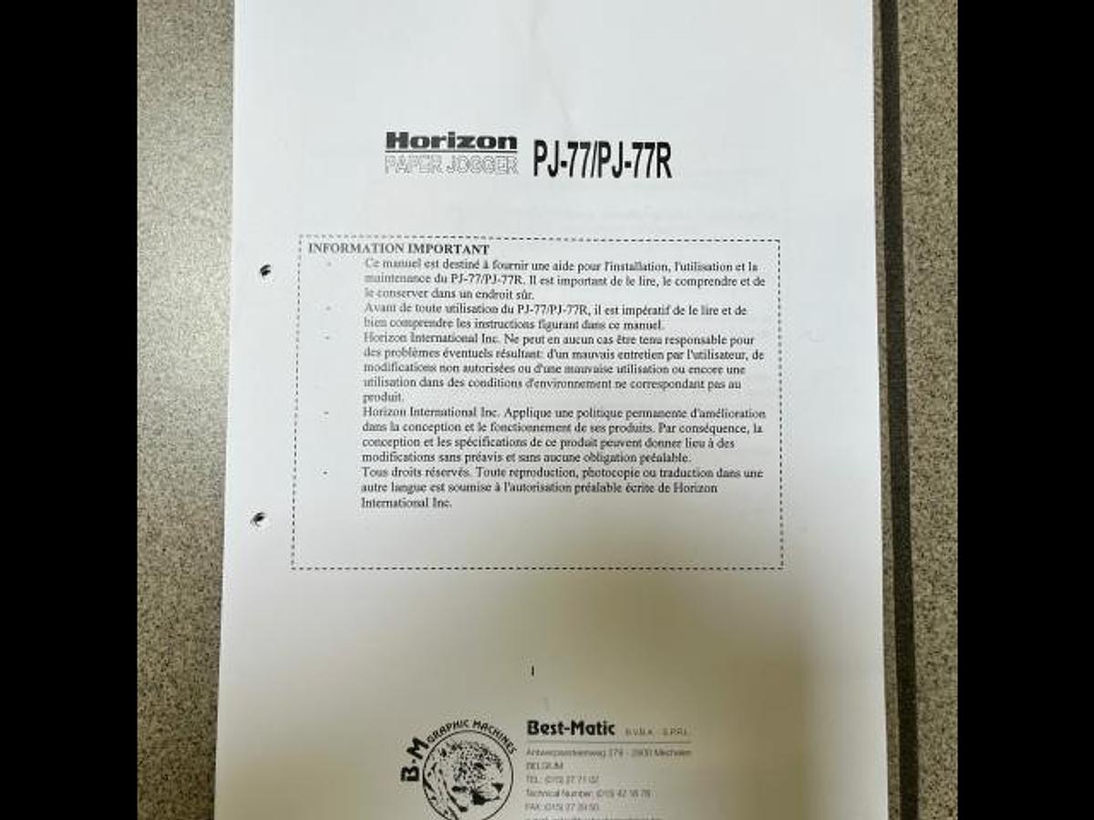 D'occasion HORIZON PJ-77R