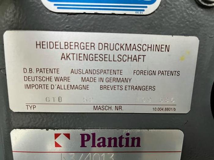 D'occasion 1993 HEIDELBERG GTO 52+