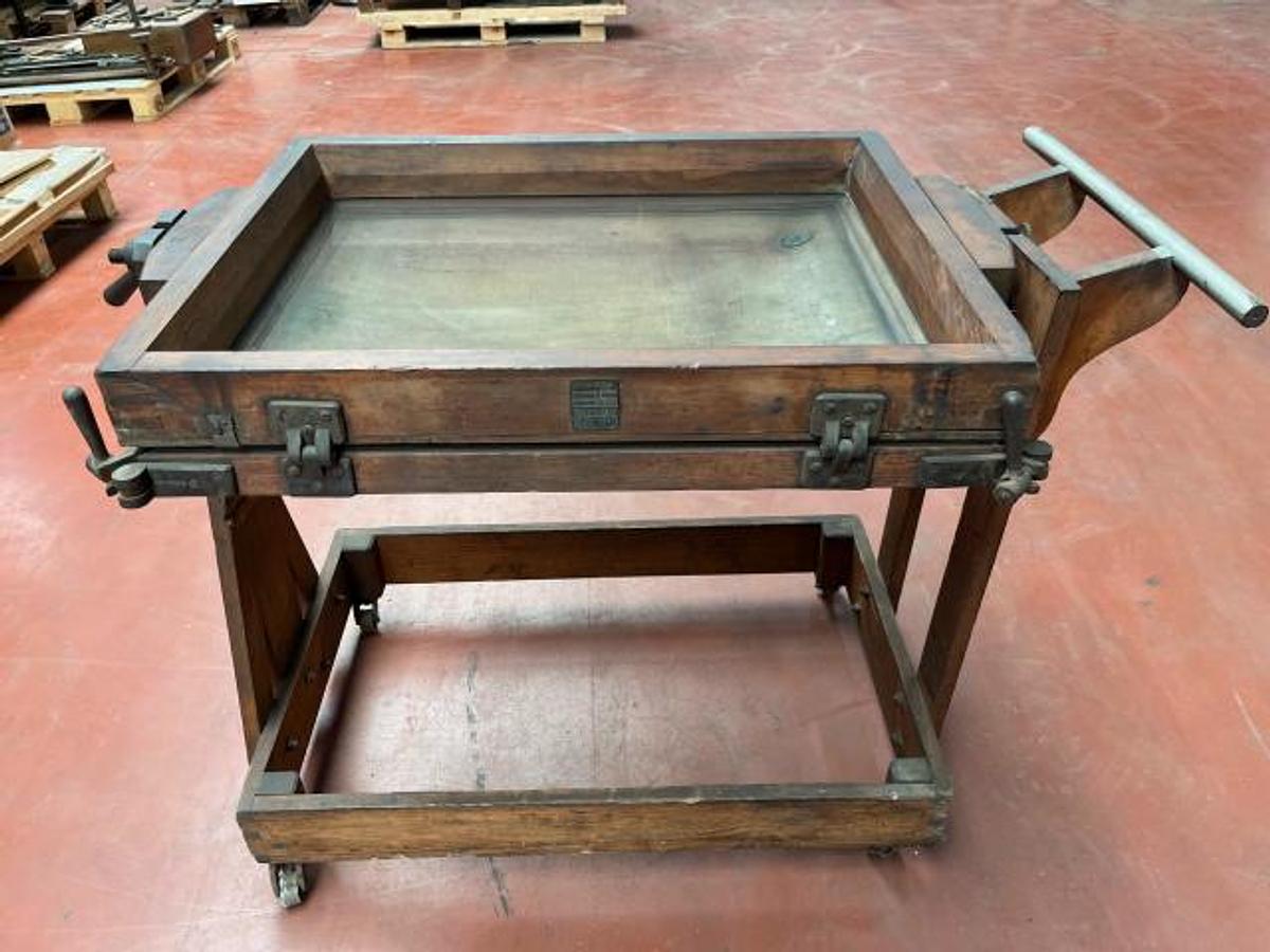 D'occasion 1929 chassis plaques machine de musée