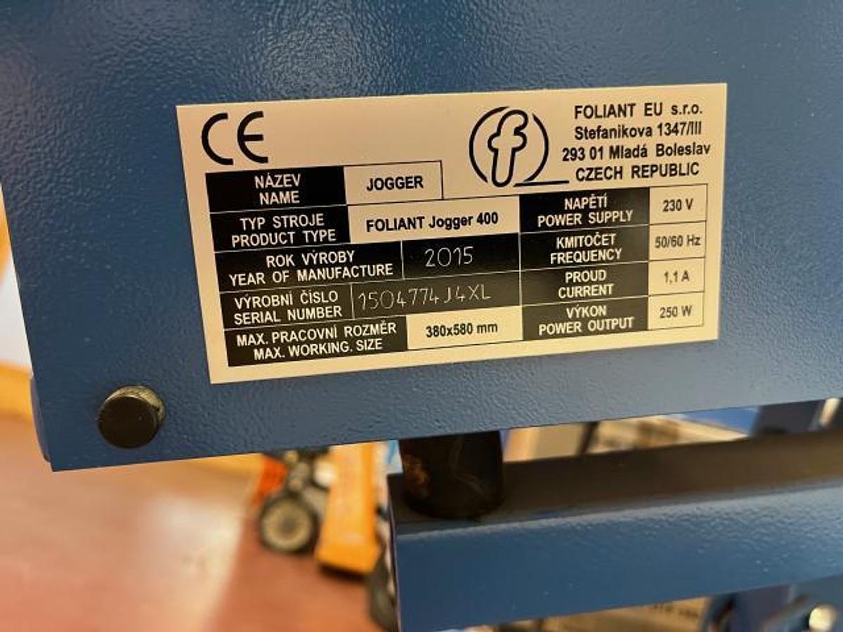 D'occasion 2015 FOLIANT VEGA 400A