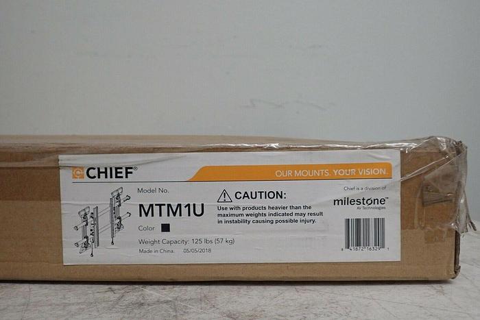 Used Chief MTM1U Fusion Tilting Landscape Wall Mount for 26"-47" in Displays