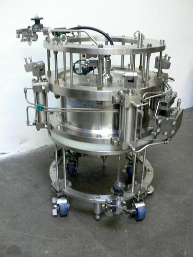 Used Millipore IPS600 x 200 Stainless Steel Chromatography Column 44PSI