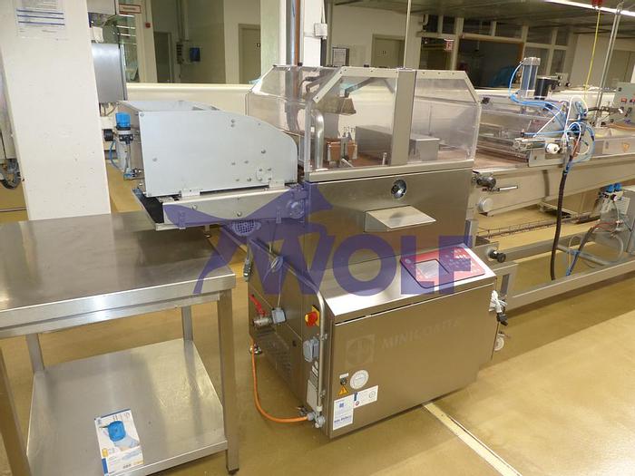 Used Used truffle ball enrobing line KNOBEL