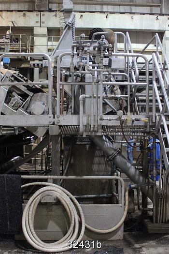 Used Beloit Concept III 190" Pond Headbox #32431