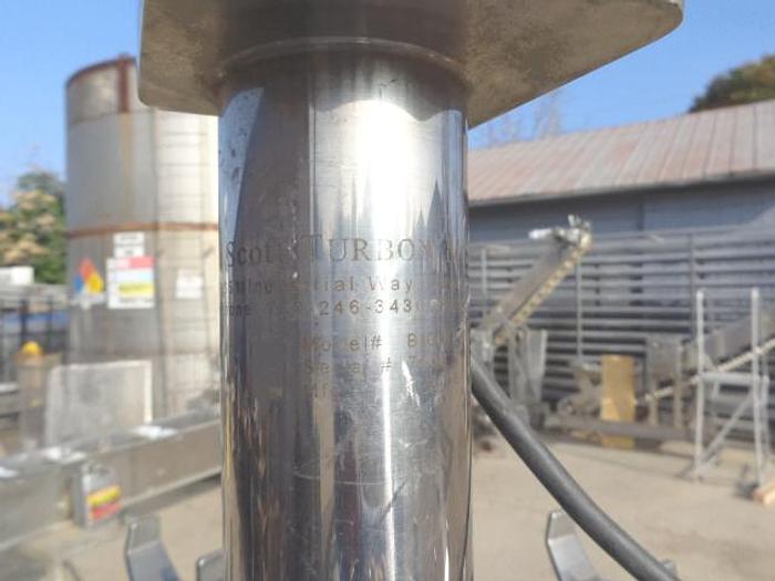 Used Tank, 66 Gallon, 316L Stainless Steel,  Agitated, Jacketed, 50 PSI, DCI, #L742357