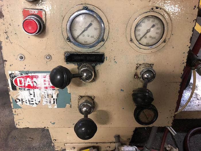 Used 24" STANFORD 142HD DOCTOR MACHINE 36" ROLL DIAMETER 1,500 FPM