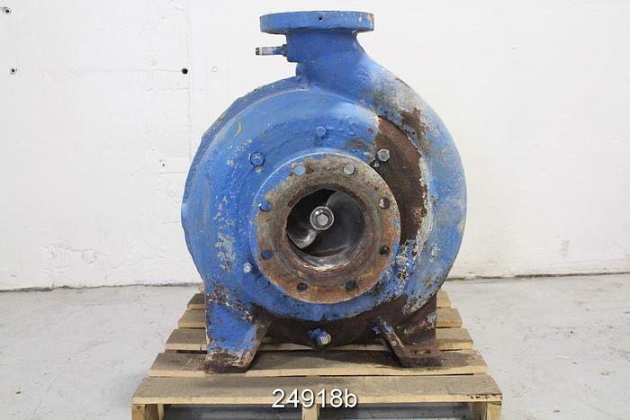 Used Goulds 3175 Goulds 3175, 4X6X18, 2-Vane Impeller, 16'' Impeller Diameter, , Stainless Steel Impeller, Ductile Iron Casing, Stainless Steel Suction Side Plate #24918