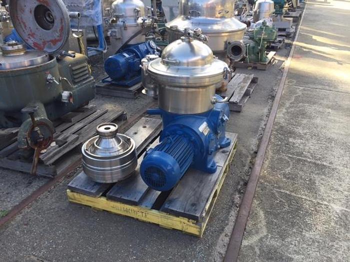 Used Centrifuge, Disc, Separator, Westfalia, SAMR-3036, S/st, #Z202785