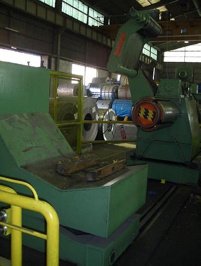 Used NOVASTILMEC 870x3mm S.S. Slitting Line (Used) #3631