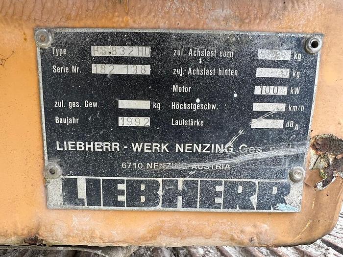 Usato 1992 LIEBHERR HS 832 HD