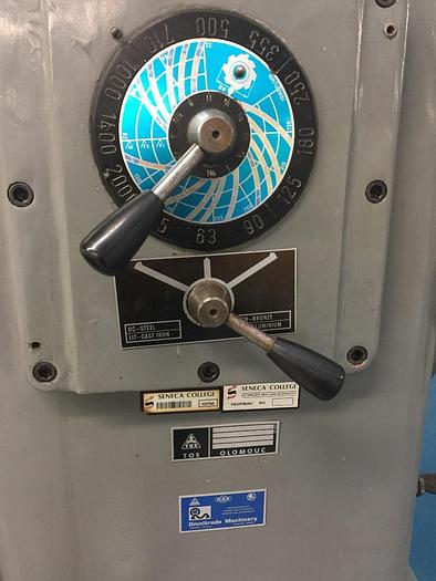 Used 12" X 49", TOS, FA3AV, VERTICAL MILLING MACHINE