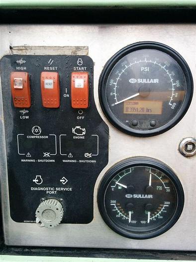 Used 2009 Sullair 900 XHH Air Compressor - Sold