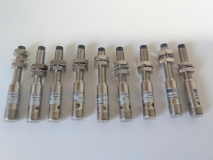 Gebraucht 3 Stück Induktiver Sensor DC, KJ6-M8MN70-DPS-V2, 9981-5265, Pulsotronic neuwertig