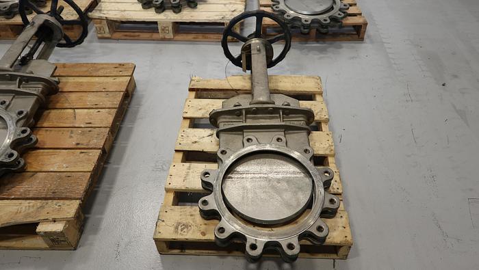 Used Lot of True Line 14” Hand Operated Knife Gate Valve #44657