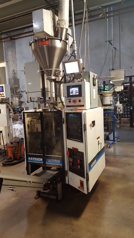 1997 HAYSSEN ULTIMA BAGGER WITH ALLFILL B600 AUGER FILLER