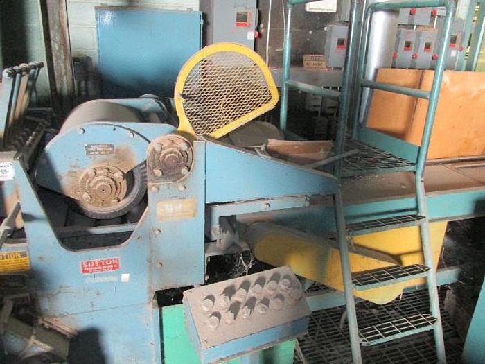 Used NEWMAN 282-18, 18" TOP & BOTTOM ROUGH LUMBER PLANER