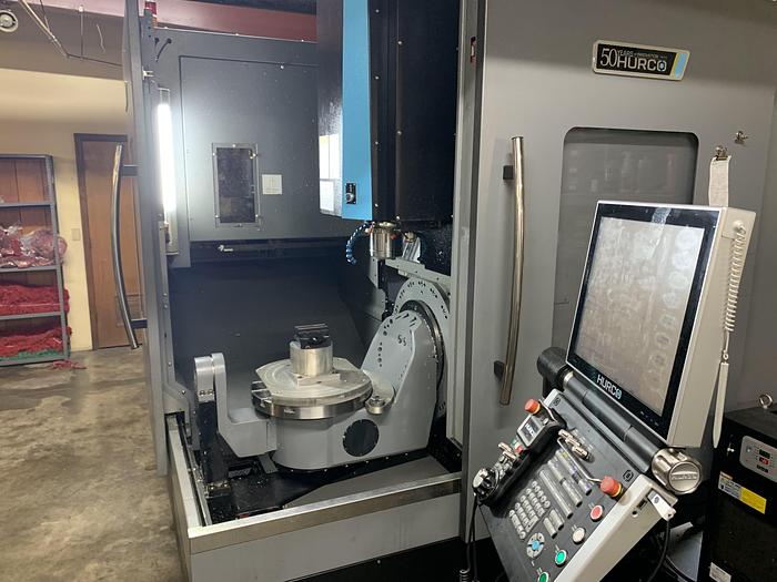 Used 2018 HURCO VC500i 5-Axis Vertical Machining Center