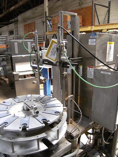 Used Filler, Piston, 2-Head, Filamatic, S/st, Tubes, Rotary #S736393