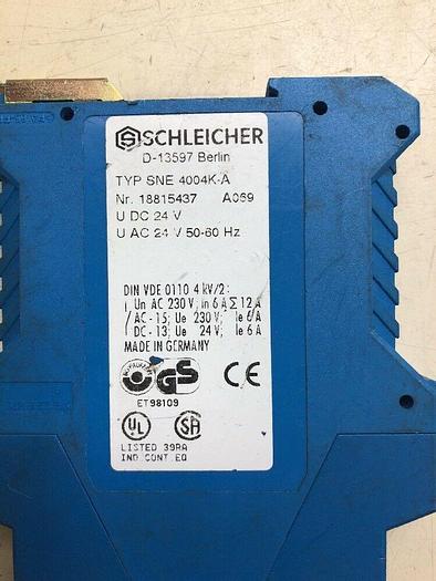 Used Schleicher SNE 4004K-A
