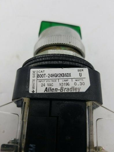Used Allen-Bradley 800T-24HGH2KB6DX Ser U