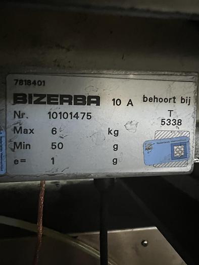 Used 2010 Bizerba GS